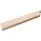 Ekena Millwork 2in. W x 6in. H x 36in. L New Brighton Woodgrain TimberThane Rafter Tail, Primed Tan RFTUR02X06X36NEBRCPR - alternate 2